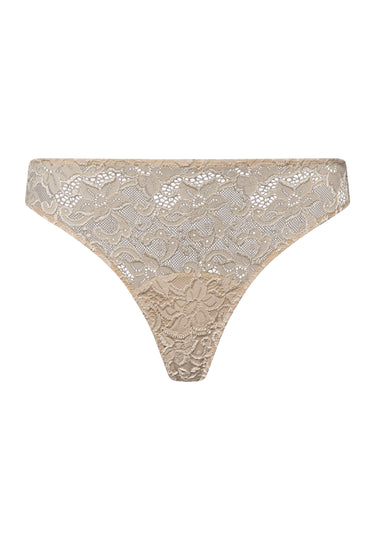 Luxury Moments Thong | Iced Cappuccino 71507-2846